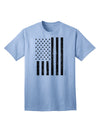 Vintage American Flag Stamp Design - Distressed Adult T-Shirt by TooLoud