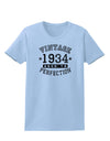 Vintage Birth Year 1934 Womens T-Shirt-Womens T-Shirt-TooLoud-Light-Blue-X-Small-Davson Sales