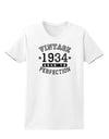 Vintage Birth Year 1934 Womens T-Shirt-Womens T-Shirt-TooLoud-White-X-Small-Davson Sales