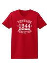 Vintage Birth Year 1944 Womens Dark T-Shirt-TooLoud-Red-X-Small-Davson Sales