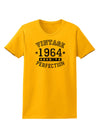 Vintage Birth Year 1964 Womens T-Shirt-Womens T-Shirt-TooLoud-Gold-X-Small-Davson Sales