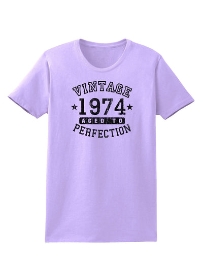 Vintage Birth Year 1974 Womens T-Shirt-Womens T-Shirt-TooLoud-Lavender-X-Small-Davson Sales