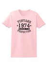 Vintage Birth Year 1974 Womens T-Shirt-Womens T-Shirt-TooLoud-PalePink-X-Small-Davson Sales