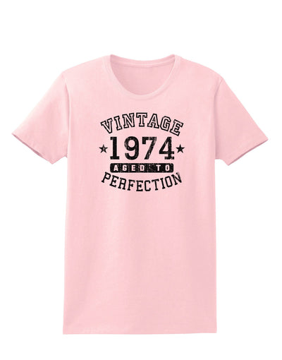 Vintage Birth Year 1974 Womens T-Shirt-Womens T-Shirt-TooLoud-PalePink-X-Small-Davson Sales