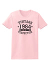 Vintage Birth Year 1984 Womens T-Shirt-Womens T-Shirt-TooLoud-PalePink-X-Small-Davson Sales