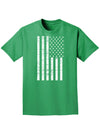 Vintage Black and White USA Flag Adult Dark T-Shirt-Mens T-Shirt-TooLoud-Kelly-Green-Small-Davson Sales