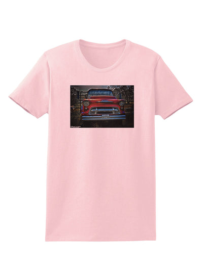 Vintage Truck Womens T-Shirt-Womens T-Shirt-TooLoud-PalePink-X-Small-Davson Sales