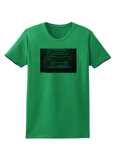 Vintage Truck Womens T-Shirt-Womens T-Shirt-TooLoud-Kelly-Green-X-Small-Davson Sales