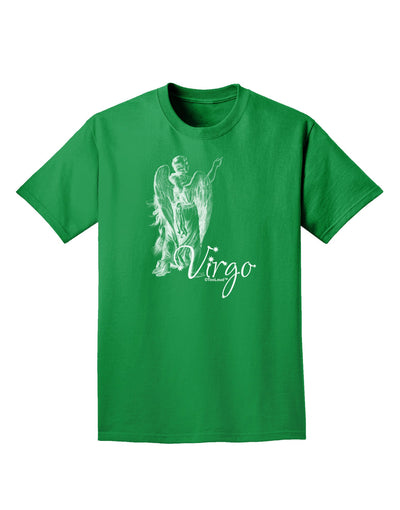 Virgo Illustration Adult Dark T-Shirt-Mens T-Shirt-TooLoud-Kelly-Green-Small-Davson Sales