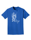 Virgo Illustration Adult Dark T-Shirt-Mens T-Shirt-TooLoud-Royal-Blue-Small-Davson Sales