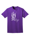Virgo Illustration Adult Dark T-Shirt-Mens T-Shirt-TooLoud-Purple-Small-Davson Sales