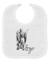 Virgo Illustration Baby Bib