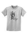 Virgo Illustration Childrens T-Shirt-Childrens T-Shirt-TooLoud-AshGray-X-Small-Davson Sales