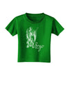 Virgo Illustration Toddler T-Shirt Dark-Toddler T-Shirt-TooLoud-Clover-Green-2T-Davson Sales