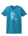Virgo Illustration Womens Dark T-Shirt-TooLoud-Turquoise-X-Small-Davson Sales