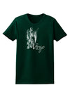 Virgo Illustration Womens Dark T-Shirt-TooLoud-Forest-Green-Small-Davson Sales