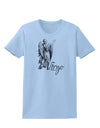 Virgo Illustration Womens T-Shirt-Womens T-Shirt-TooLoud-Light-Blue-X-Small-Davson Sales