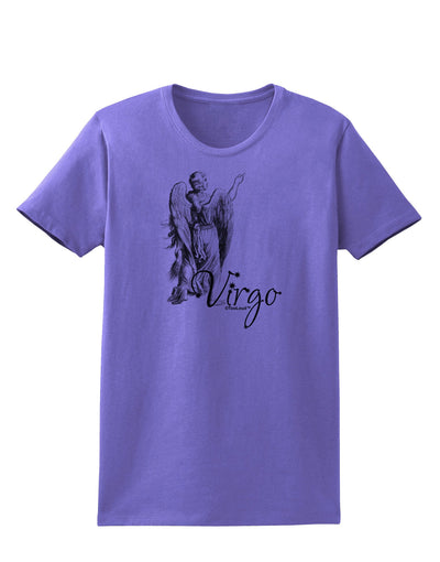 Virgo Illustration Womens T-Shirt-Womens T-Shirt-TooLoud-Violet-X-Small-Davson Sales