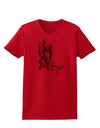 Virgo Illustration Womens T-Shirt-Womens T-Shirt-TooLoud-Red-X-Small-Davson Sales