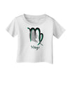 Virgo Symbol Infant T-Shirt-Infant T-Shirt-TooLoud-White-06-Months-Davson Sales