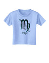 Virgo Symbol Toddler T-Shirt-Toddler T-Shirt-TooLoud-Aquatic-Blue-2T-Davson Sales