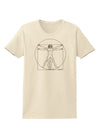 Vitruvian Man Drawing Womens T-Shirt-Womens T-Shirt-TooLoud-Natural-X-Small-Davson Sales