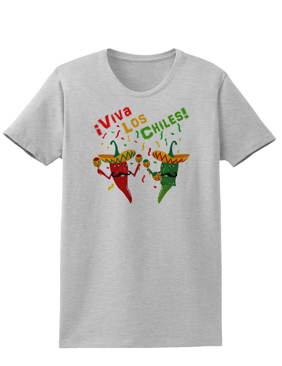 Viva Los Chiles Womens T-Shirt-Womens T-Shirt-TooLoud-White-X-Small-Davson Sales