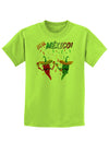 Viva Mexco Chili Peppers Childrens T-Shirt-Childrens T-Shirt-TooLoud-Lime-Green-X-Small-Davson Sales