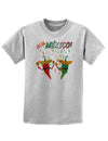 Viva Mexco Chili Peppers Childrens T-Shirt-Childrens T-Shirt-TooLoud-AshGray-X-Small-Davson Sales