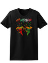 Viva Mexco Chili Peppers Womens Dark T-Shirt-TooLoud-Black-X-Small-Davson Sales