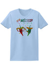 Viva Mexco Chili Peppers Womens T-Shirt-Womens T-Shirt-TooLoud-Light-Blue-X-Small-Davson Sales