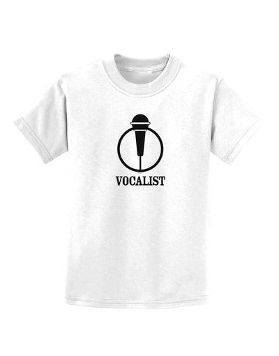 Vocalist Childrens T-Shirt-Childrens T-Shirt-TooLoud-White-X-Small-Davson Sales