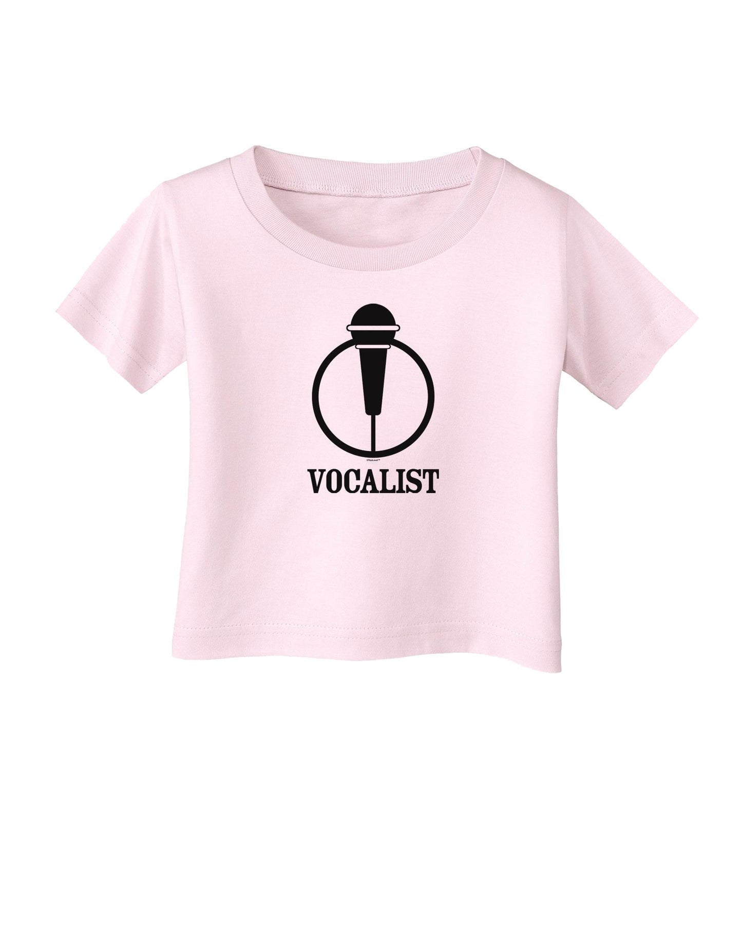 Vocalist Infant T-Shirt-Infant T-Shirt-TooLoud-Light-Pink-06-Months-Davson Sales