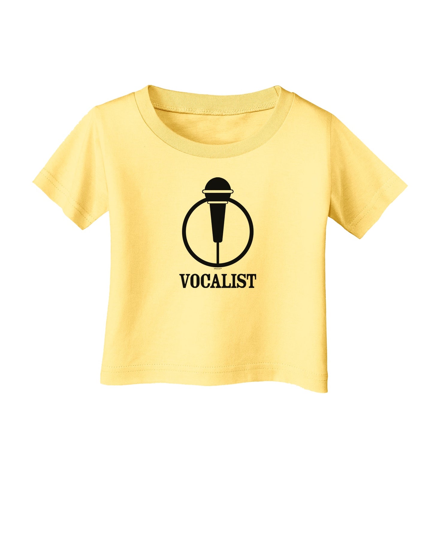 Vocalist Infant T-Shirt-Infant T-Shirt-TooLoud-Daffodil-Yellow-06-Months-Davson Sales