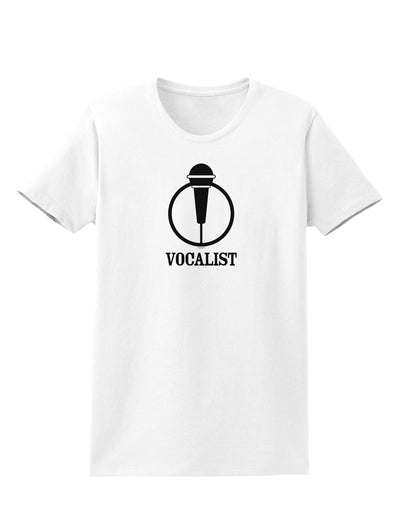 Vocalist Womens T-Shirt-Womens T-Shirt-TooLoud-White-X-Small-Davson Sales