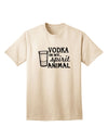 Vodka Is My Spirit Animal - Premium Adult T-Shirt for Vodka Enthusiasts-Mens T-shirts-TooLoud-Natural-Small-Davson Sales
