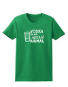 Vodka Is My Spirit Animal Womens Dark T-Shirt-TooLoud-Kelly-Green-X-Small-Davson Sales