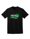 Vote Green Party - Marijuana Adult Dark T-Shirt-Mens T-Shirt-TooLoud-Black-Small-Davson Sales