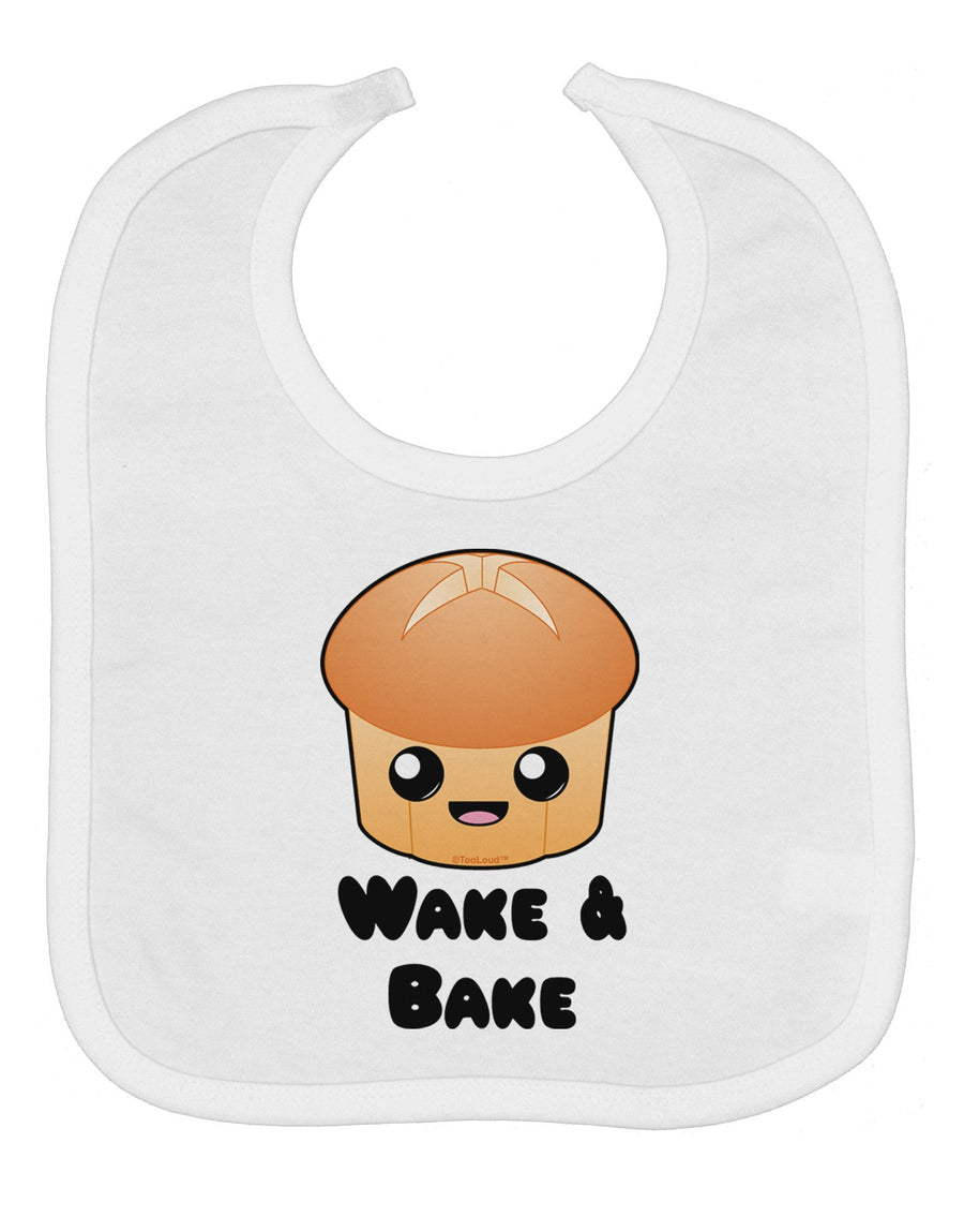 Wake and Bake Cute Roll Baby Bib