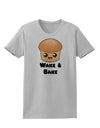 Wake and Bake Cute Roll Womens T-Shirt-Womens T-Shirt-TooLoud-AshGray-X-Small-Davson Sales