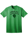 Wanna Get Lucky Adult Unisex St Patrick's Day T-Shirt-TooLoud-Kelly Green-Small-Davson Sales