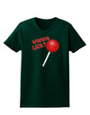 Wanna Lick Lollipop Womens Dark T-Shirt-Womens T-Shirt-TooLoud-Forest-Green-Small-Davson Sales