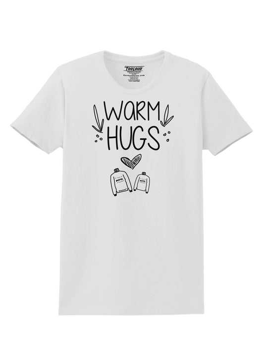 Warm Hugs Womens T-Shirt-Womens T-Shirt-TooLoud-White-X-Small-Davson Sales