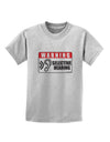 Warning Selective Hearing Funny Childrens T-Shirt by TooLoud-TooLoud-AshGray-X-Small-Davson Sales