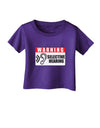 Warning Selective Hearing Funny Infant T-Shirt Dark by TooLoud-TooLoud-Purple-06-Months-Davson Sales