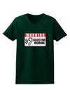 Warning Selective Hearing Funny Womens Dark T-Shirt by TooLoud-TooLoud-Forest-Green-Small-Davson Sales