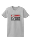 Warning Selective Hearing Funny Womens T-Shirt by TooLoud-TooLoud-AshGray-X-Small-Davson Sales