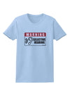 Warning Selective Hearing Funny Womens T-Shirt by TooLoud-TooLoud-Light-Blue-X-Small-Davson Sales