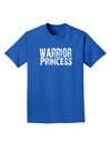 Warrior Princess Black and White Adult Dark T-Shirt-Mens T-Shirt-TooLoud-Royal-Blue-Small-Davson Sales