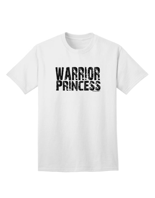 Warrior Princess Black and White Adult T-Shirt-Mens T-Shirt-TooLoud-White-Small-Davson Sales